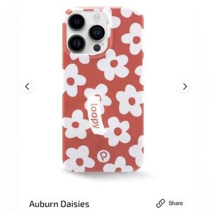 Loopy Auburn Daisy Case